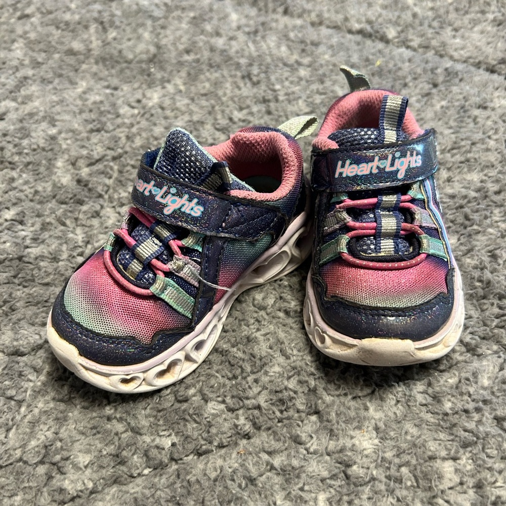 Skechers Heart Lights sneakers size 5